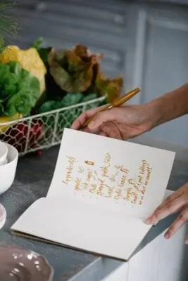 self published cookbook